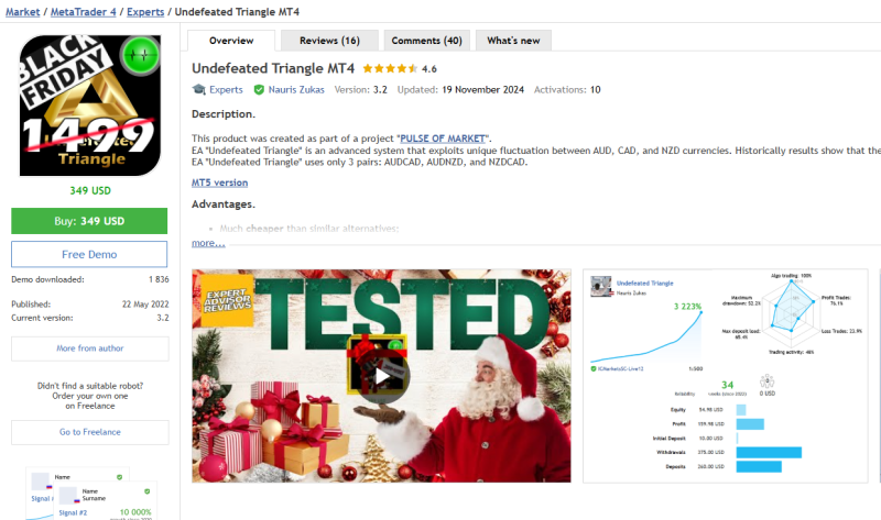 不败三角（waka平替） MT4交易的工具|外汇EA|外汇论坛|MT4指标|MT5软件|EA源码|MQL编程|跟单系统|马丁格尔|狼行天下|财经东北路|ctrader|蜡烛图技术|外汇知识|自动化交易1mt5