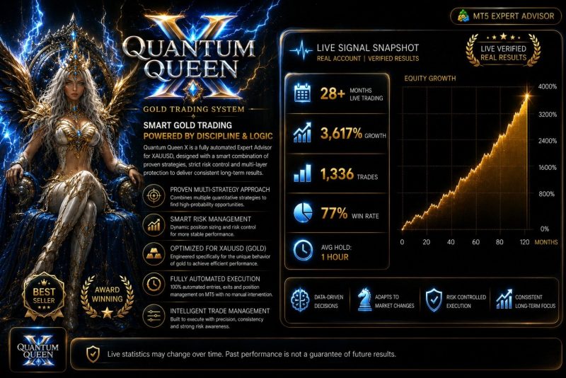 Quantum Queen X V4.3-莫奈灰汉化版交易的工具|外汇EA|外汇论坛|MT4指标|MT5软件|EA源码|MQL编程|跟单系统|马丁格尔|狼行天下|财经东北路|ctrader|蜡烛图技术|外汇知识|自动化交易T5 Forex（www.T5FX.com）
